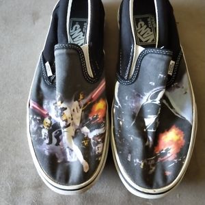 Star wars vans slip on